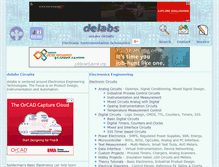 Tablet Screenshot of delabs-circuits.com